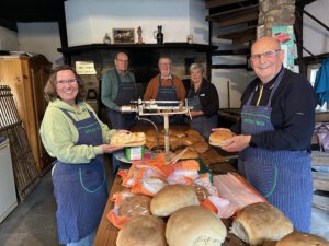 Selbst gebackenes Brot war eine der Attraktionen beim Mühlentag in der Ruthemühle. | Foto: Heinrich Weßling